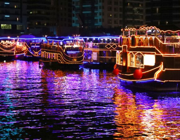 Dhow Cruise in Creek with Dinner – A Unique Dubai Experience