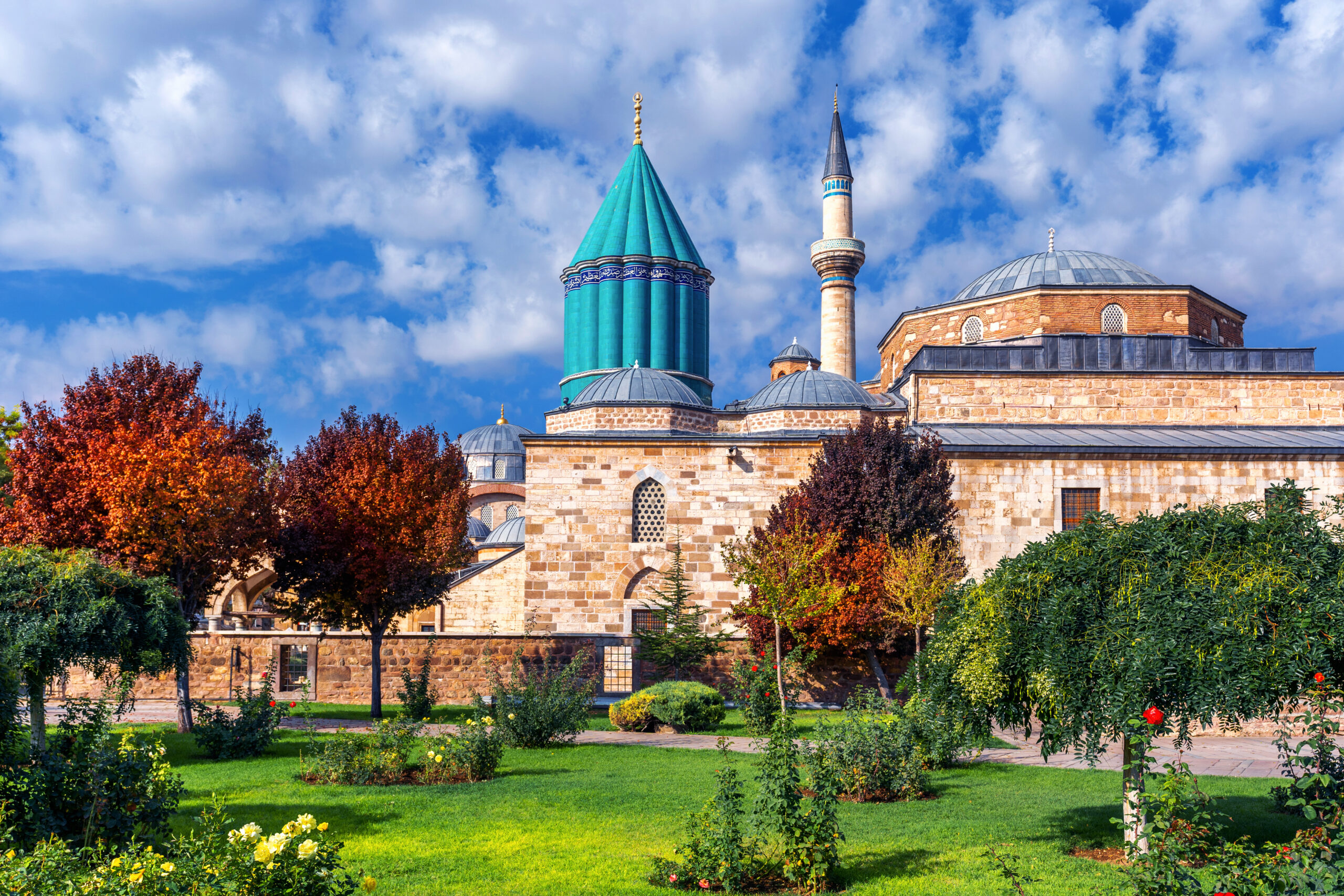 mevlana mosque konya turkey scaled